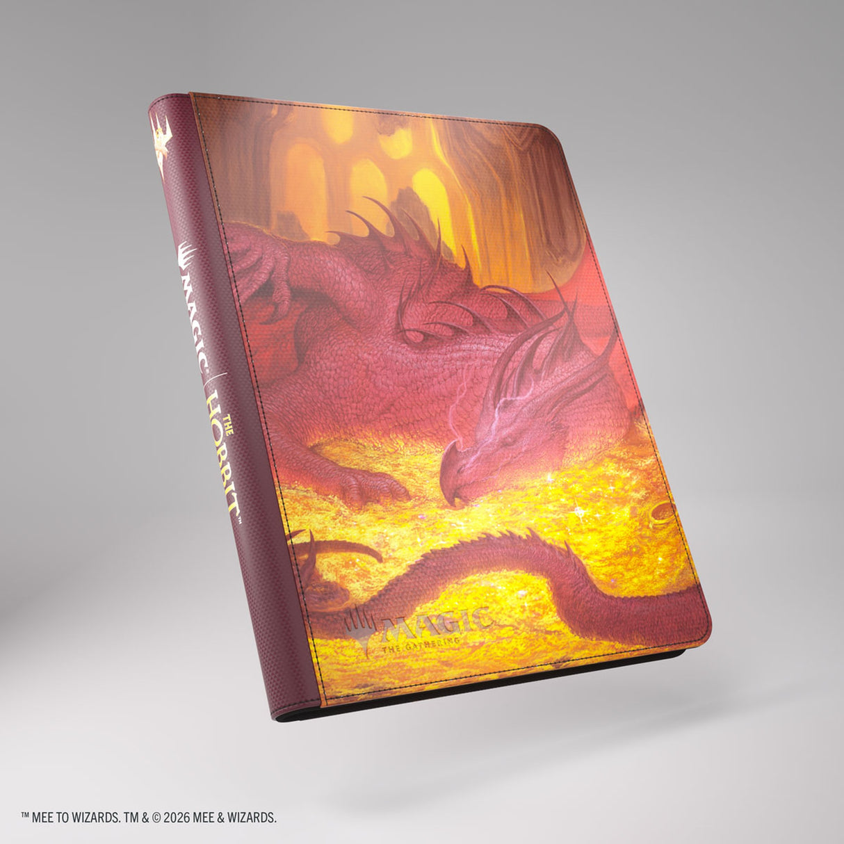 Gamegenic MTG The Hobbit Zip-Up Album 18-Pocket – Smaug’s Mox & Amber