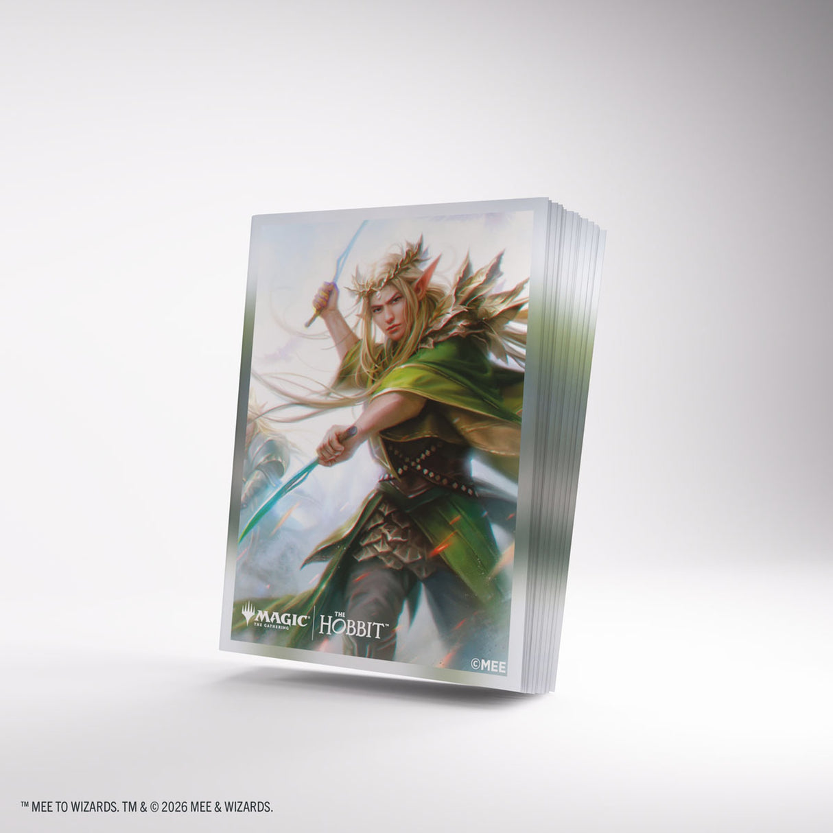 Gamegenic MTG The Hobbit Premium Art Sleeves – Thranduil, Sindarin Liege