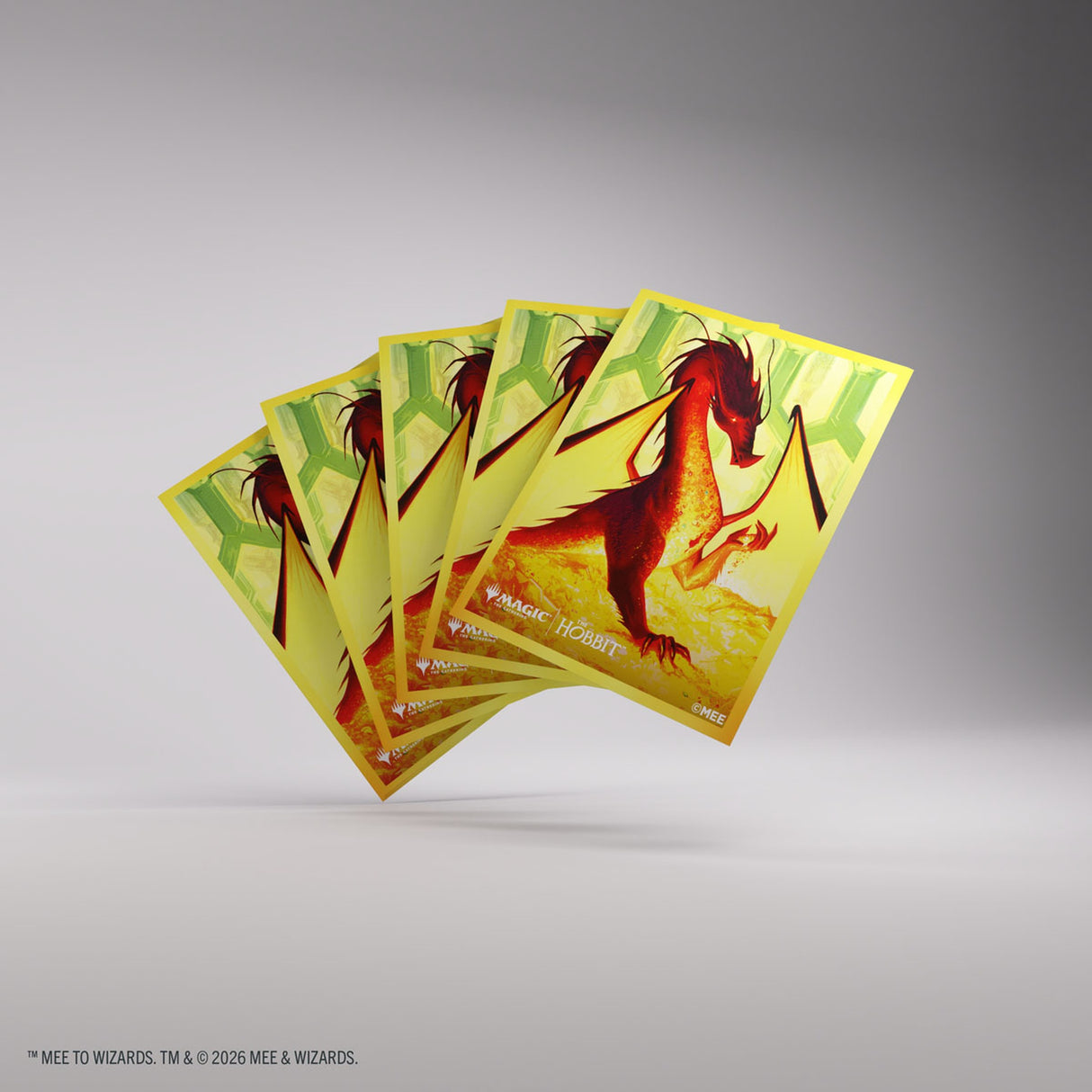 Gamegenic MTG The Hobbit Premium Art Sleeves – Smaug the Golden