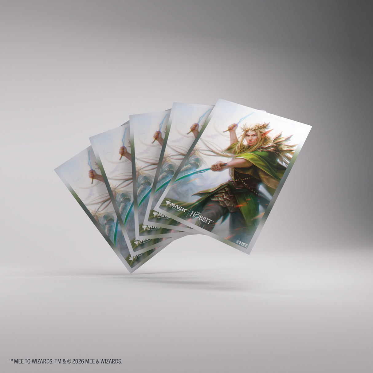 Gamegenic MTG The Hobbit Premium Art Sleeves – Thranduil, Sindarin Liege