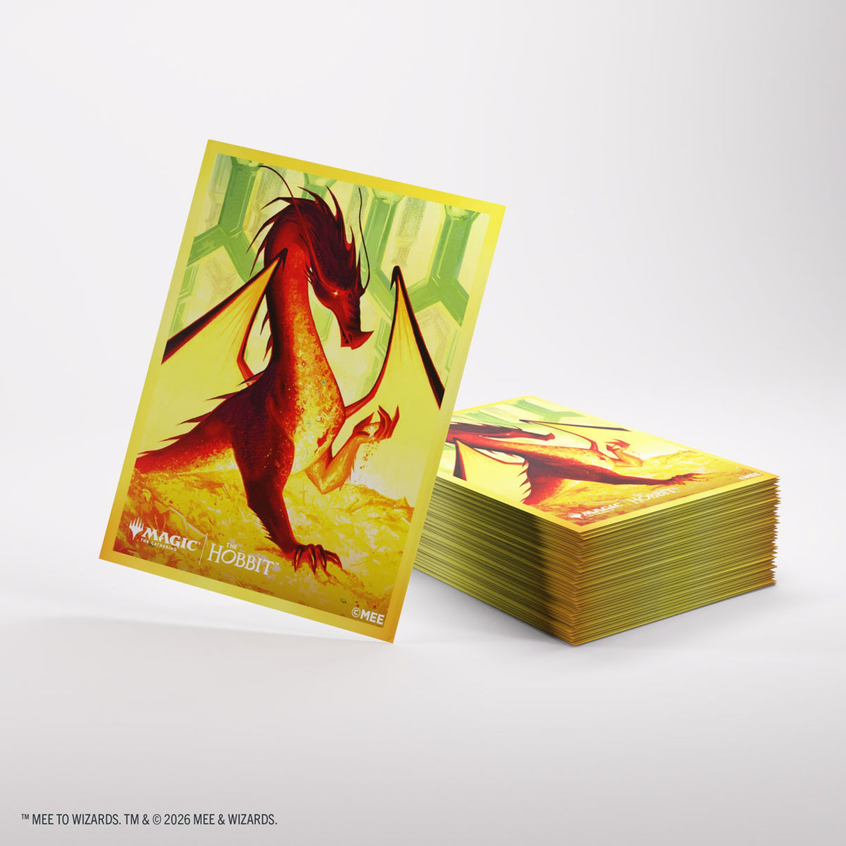 Gamegenic MTG The Hobbit Premium Art Sleeves – Smaug the Golden