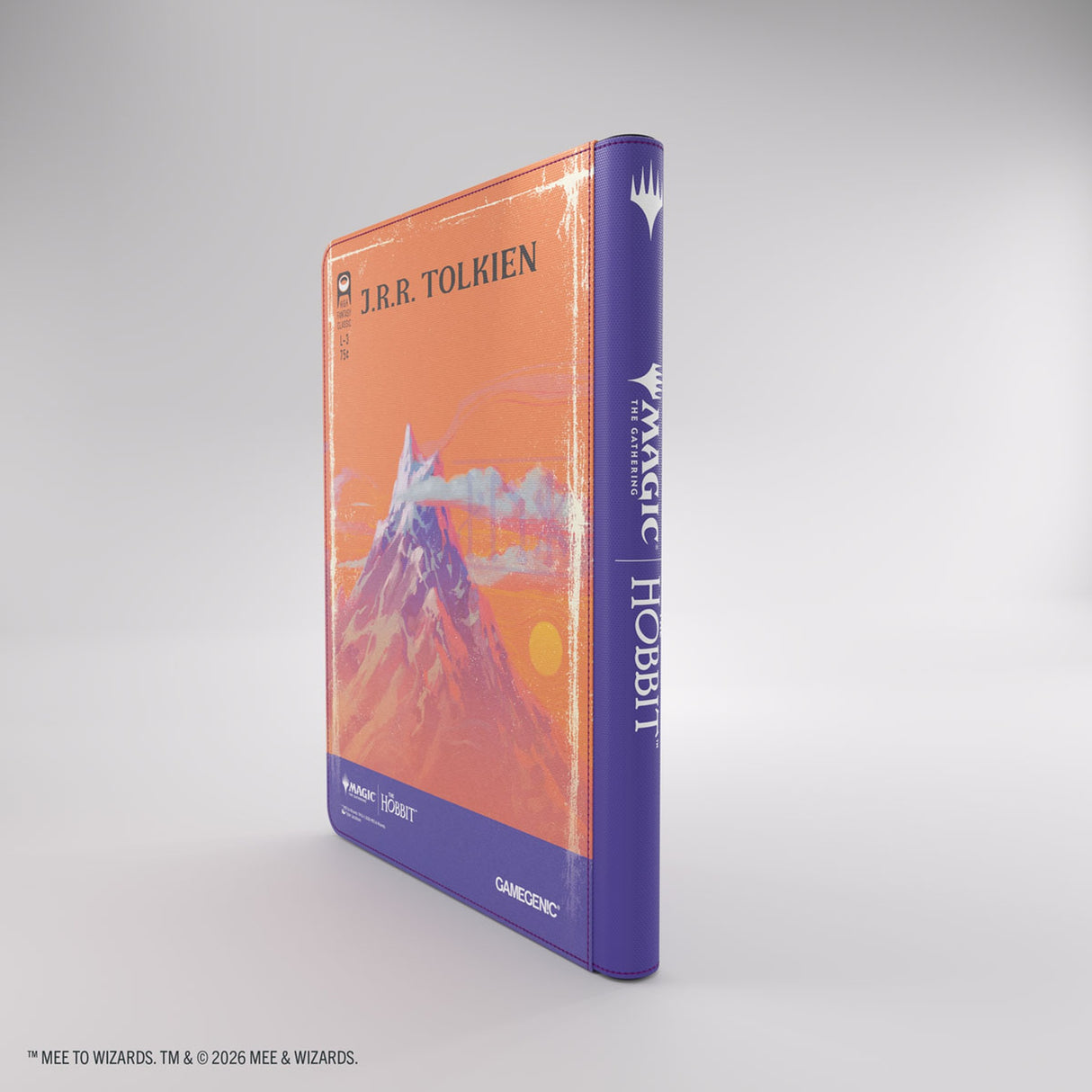 Gamegenic MTG The Hobbit Zip-Up Album 18-Pocket – Gollum, Riddle Master & The Lonely Mountain