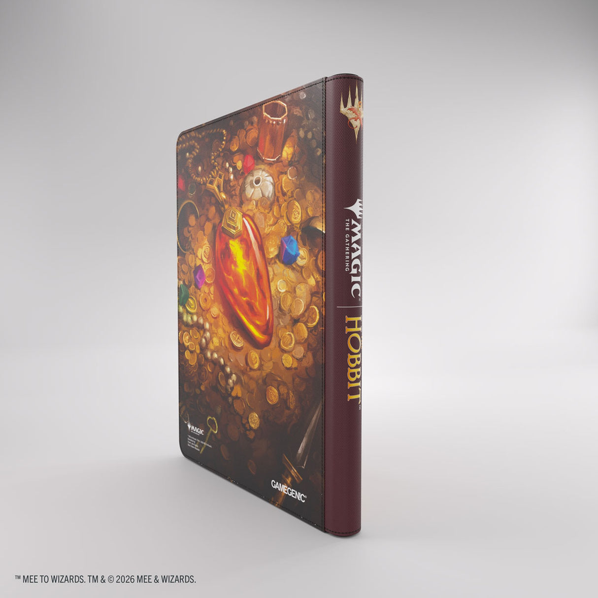 Gamegenic MTG The Hobbit Zip-Up Album 18-Pocket – Smaug’s Mox & Amber