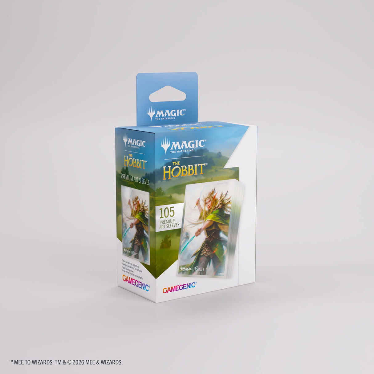 Gamegenic MTG The Hobbit Premium Art Sleeves – Thranduil, Sindarin Liege