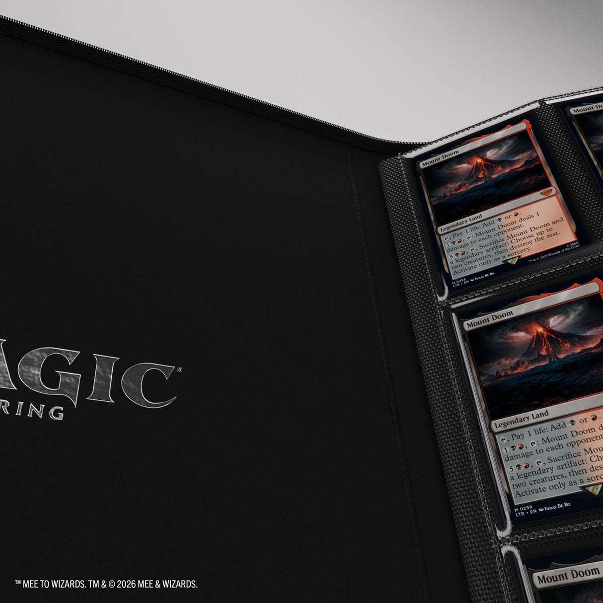 Gamegenic MTG The Hobbit Zip-Up Album 24-Pocket – The Shire