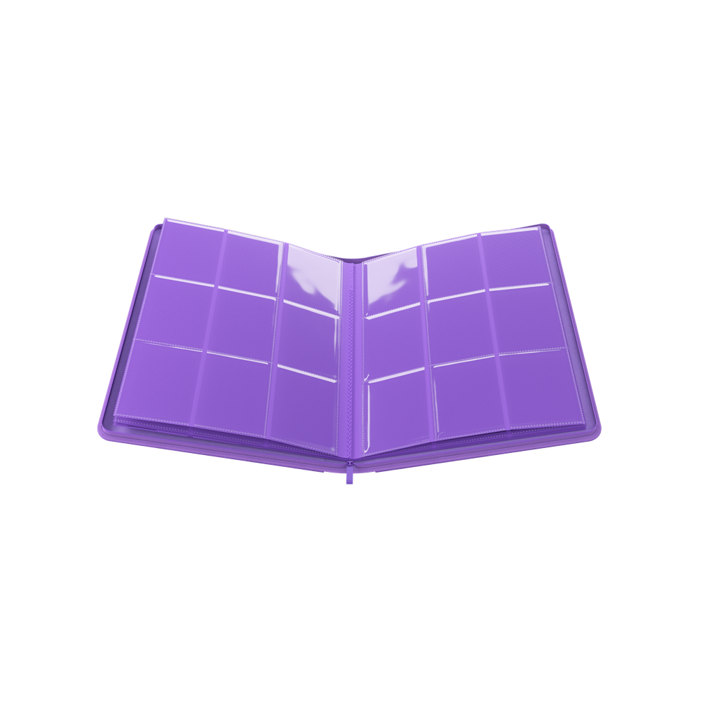 Album Gamegenic Zip-Up 18-Pocket Purple - Per Carte TCG