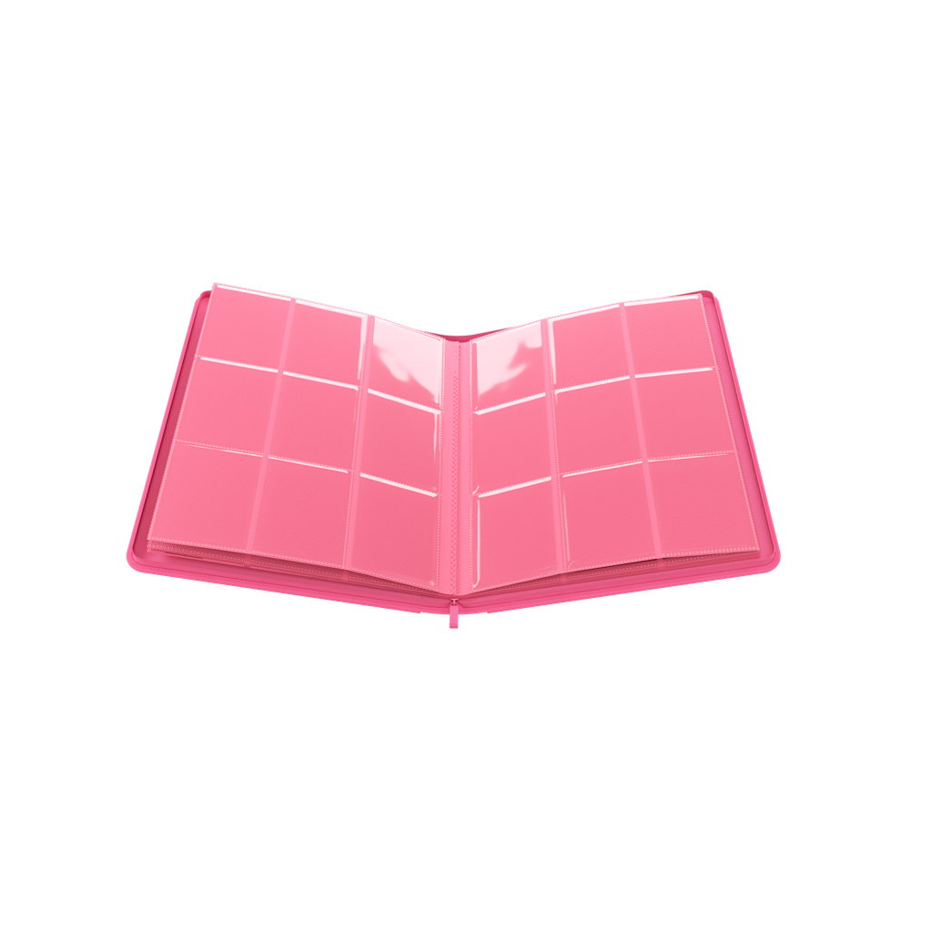 Album Gamegenic Zip-Up 18-Pocket Pink - Per Carte TCG