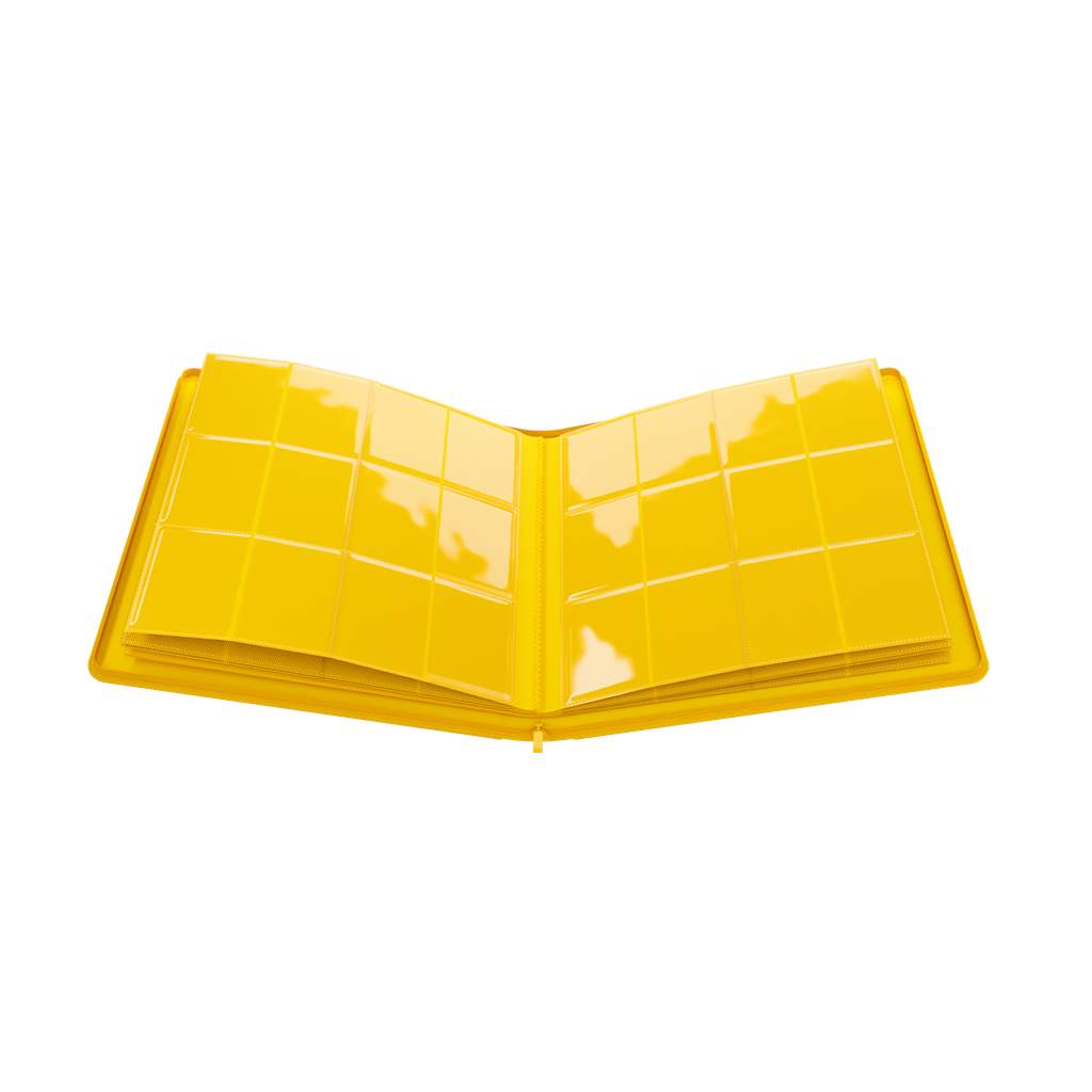 Album Gamegenic Zip-Up 24-Pocket Yellow - Per Carte TCG