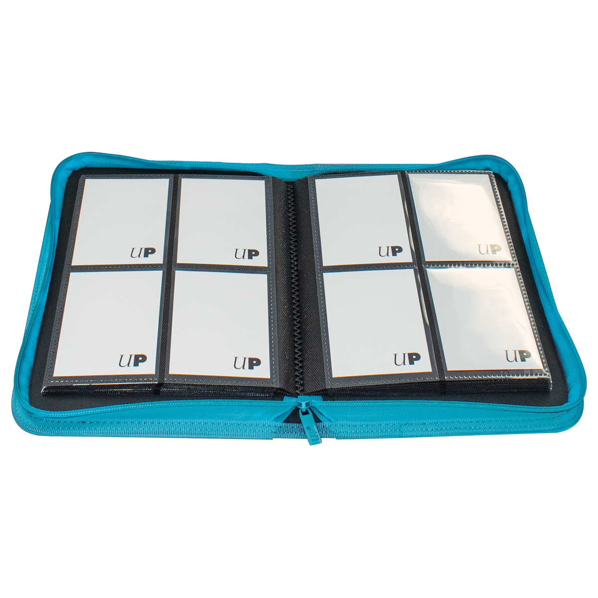 Ultra Pro Vivid 4-Pocket Zippered PRO-Binder Teal – Raccoglitore 160 Carte TCG
