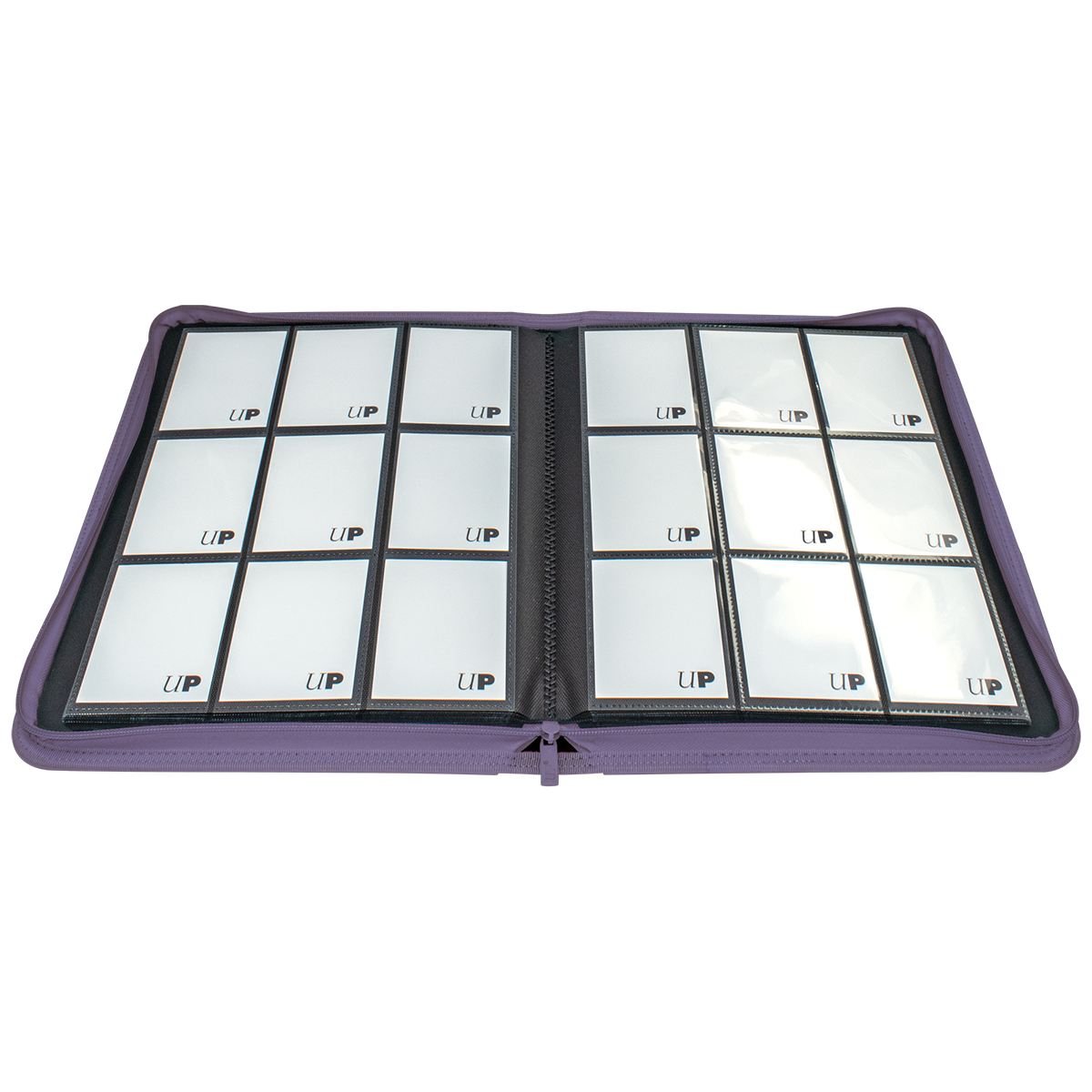 Ultra Pro Vivid 9-Pocket Zippered PRO-Binder Purple – Raccoglitore 360 Carte TCG