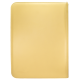 Ultra Pro Vivid 9-Pocket Zippered PRO-Binder Yellow – Raccoglitore 360 Carte TCG