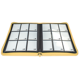 Ultra Pro Vivid 9-Pocket Zippered PRO-Binder Yellow – Raccoglitore 360 Carte TCG