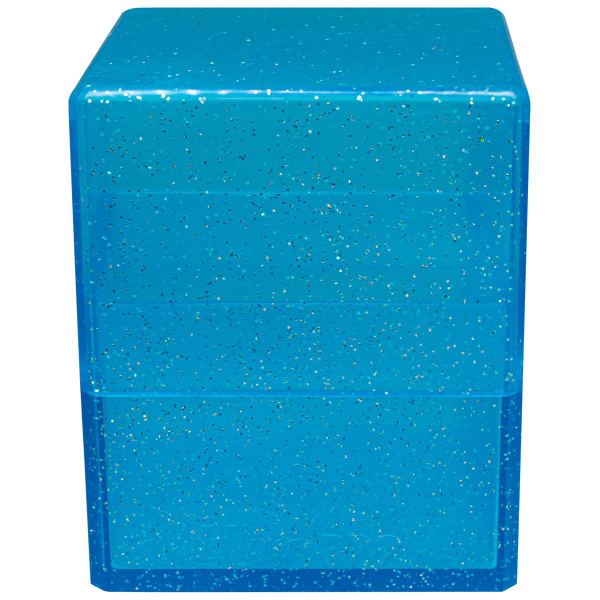 Ultra Pro Satin Cube Glitter Blu – Deck Box 100+ Carte TCG