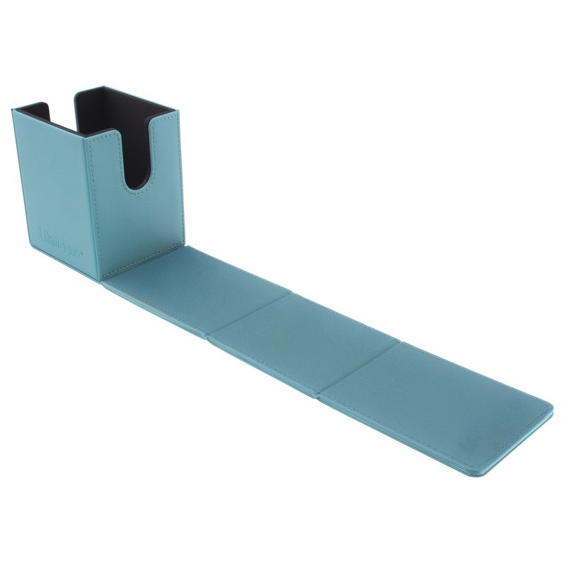 Ultra PRO Alcove Flip Vivid – Light Blue – Deck Box 100+ Carte TCG