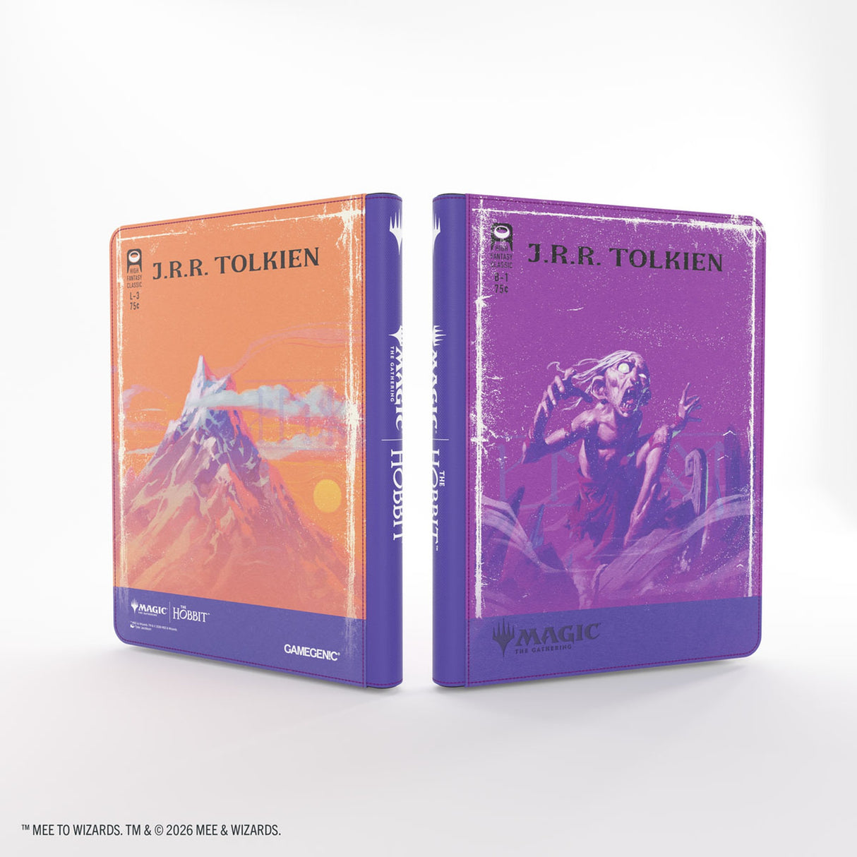 Gamegenic MTG The Hobbit Zip-Up Album 18-Pocket – Gollum, Riddle Master & The Lonely Mountain