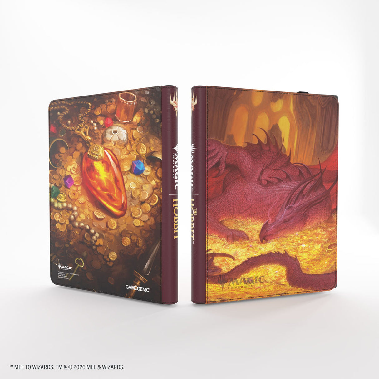 Gamegenic MTG The Hobbit Zip-Up Album 18-Pocket – Smaug’s Mox & Amber