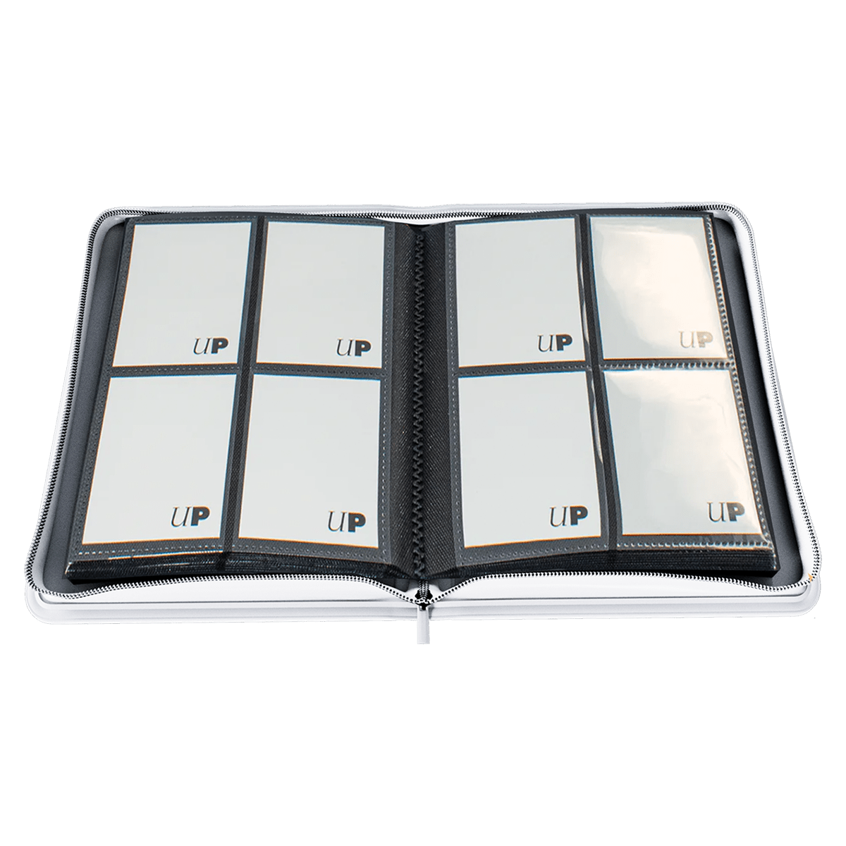 Ultra Pro Vivid 4-Pocket Zippered PRO-Binder White – Raccoglitore 160 Carte TCG