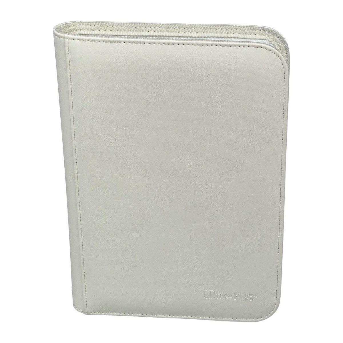 Ultra Pro Vivid 4-Pocket Zippered PRO-Binder White – Raccoglitore 160 Carte TCG