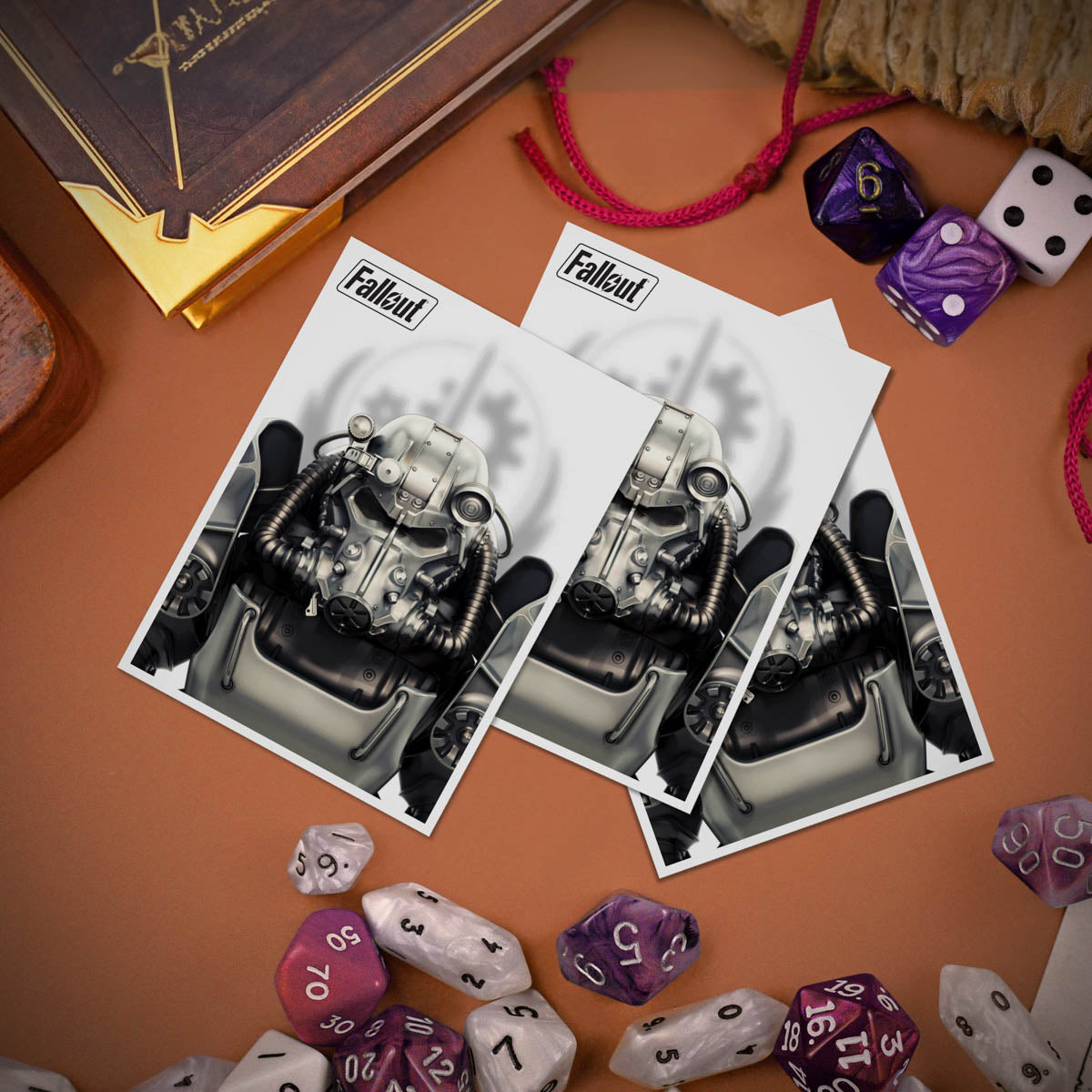 Ultra PRO APEX Sleeves – Fallout Brotherhood of Steel (105 bustine)