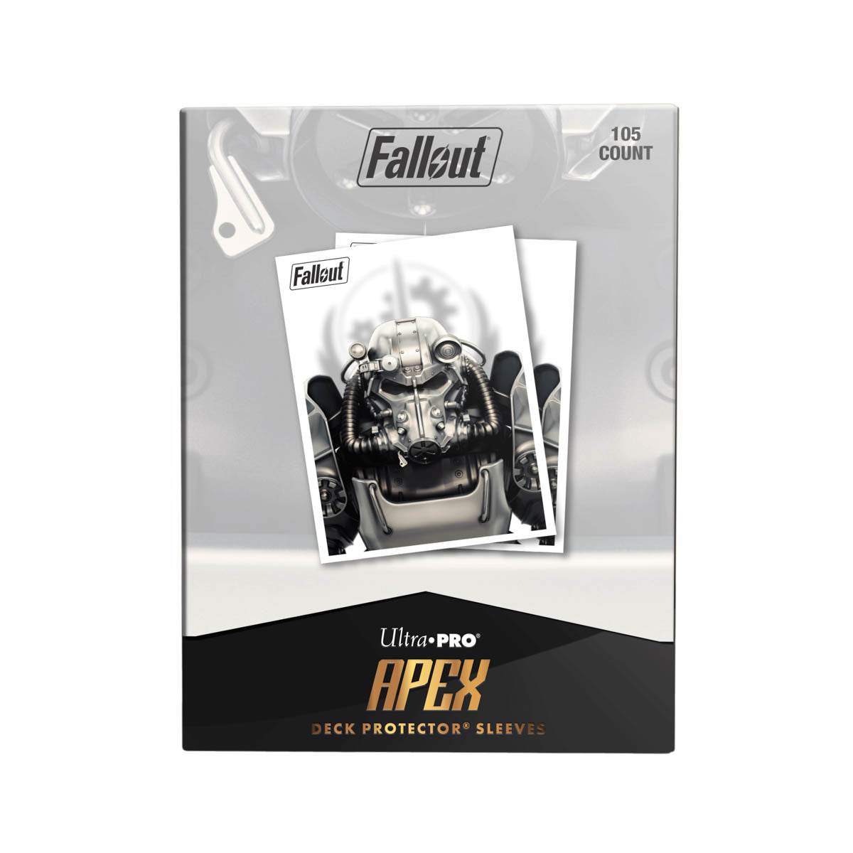 Ultra PRO APEX Sleeves – Fallout Brotherhood of Steel (105 bustine)
