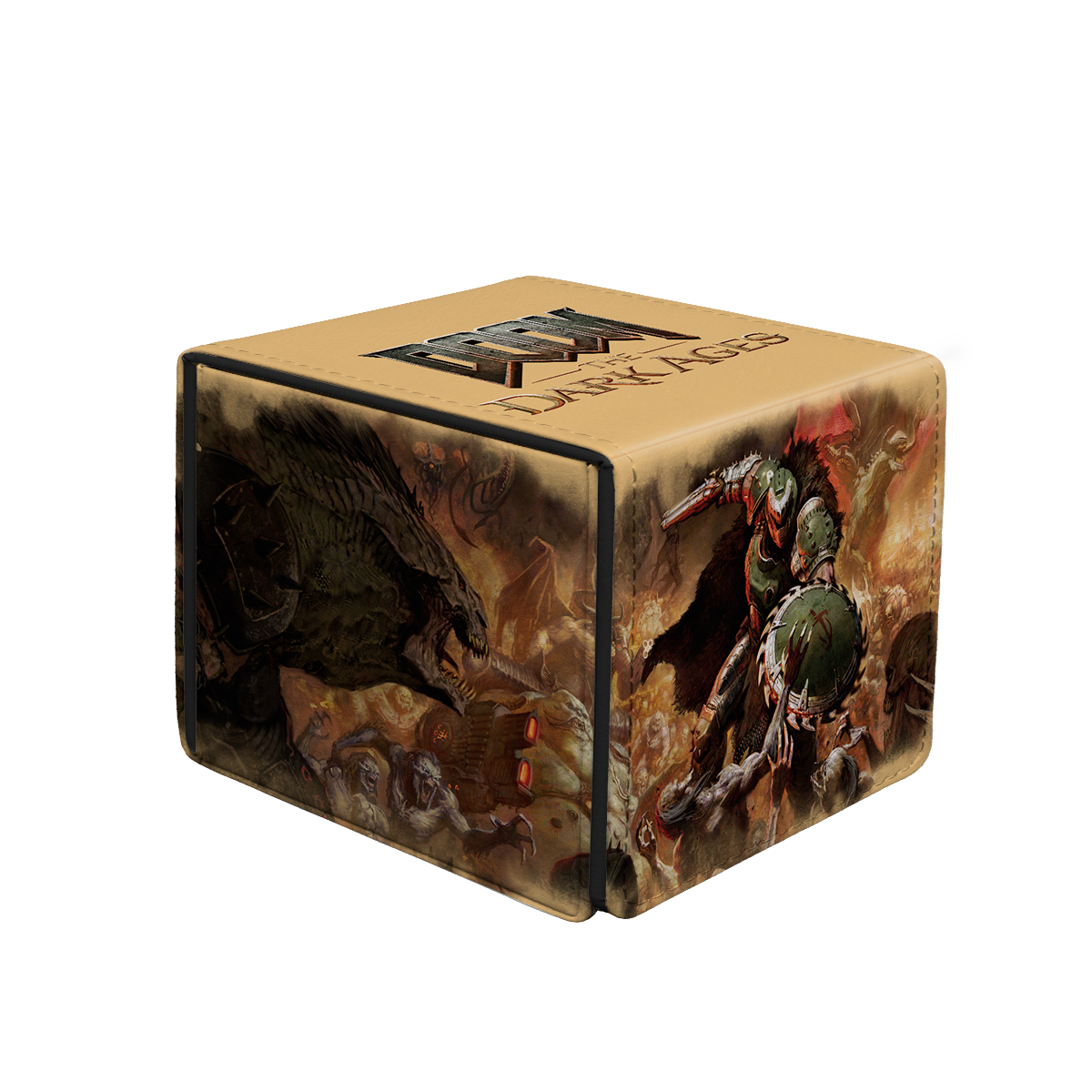 Ultra Pro Alcove Edge Deck Box – Doom The Dark Ages Onslaught