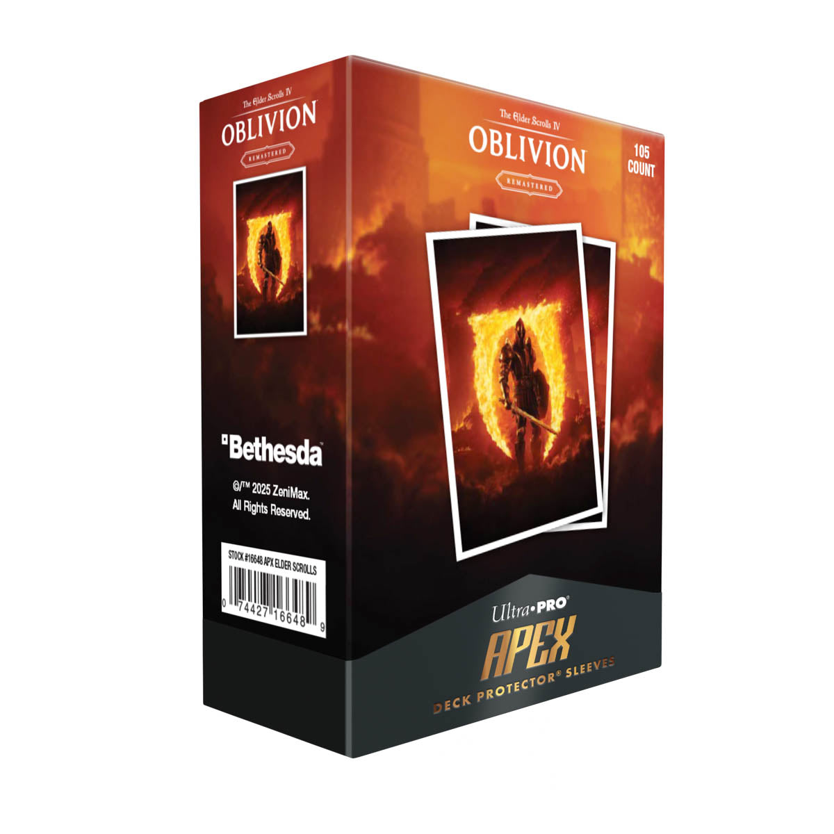 Ultra PRO APEX Sleeves – Magic: The Gathering The Elder Scrolls IV: Oblivion Remastered (105 bustine)