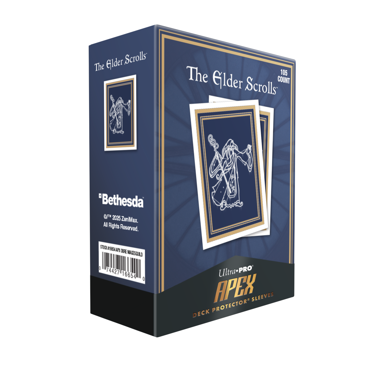 Ultra PRO Apex Sleeves – The Elder Scrolls – Mages Guild (105 bustine)