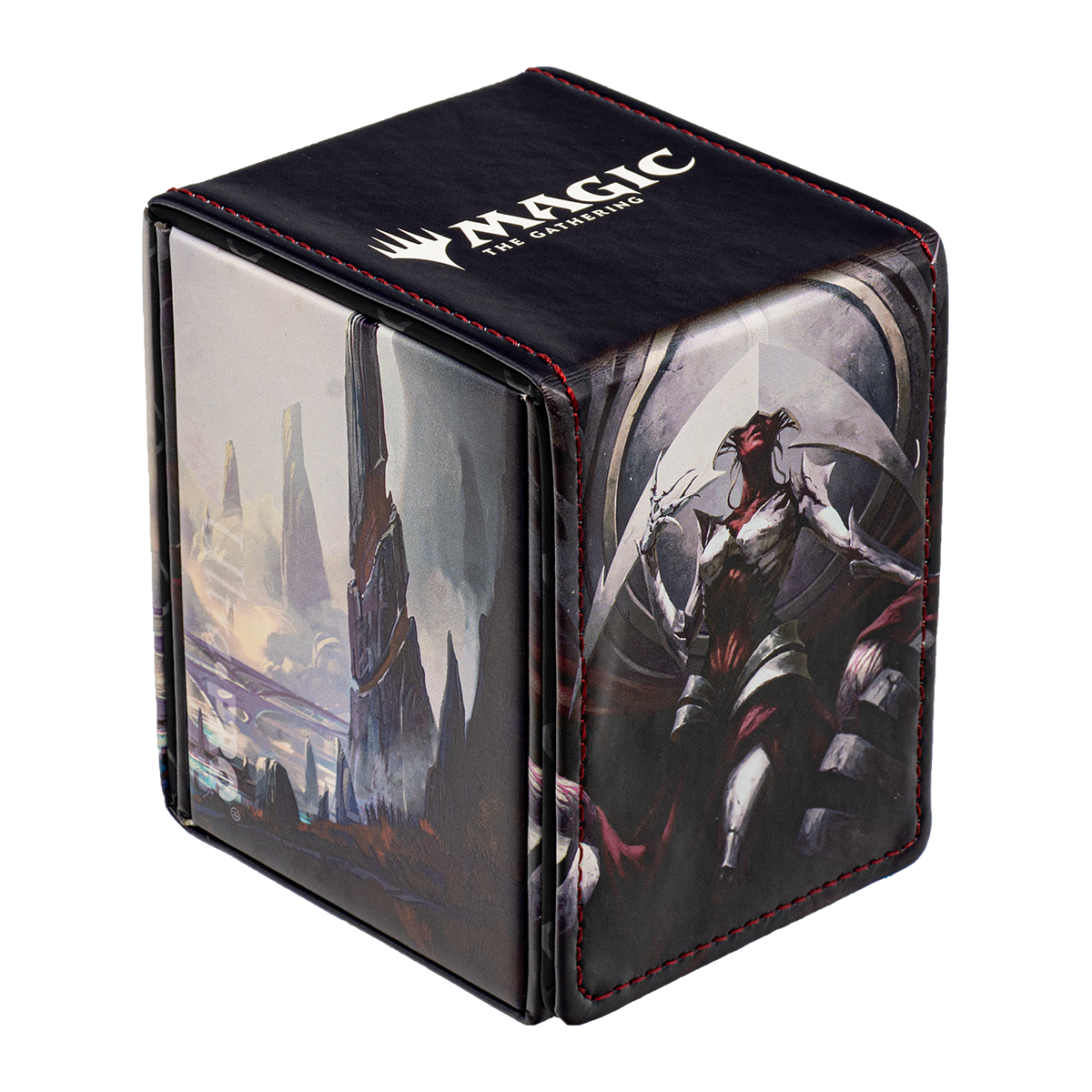 Ultra Pro Alcove Flip Deck Box – Elesh Norn | Phyrexia All Will Be One MTG