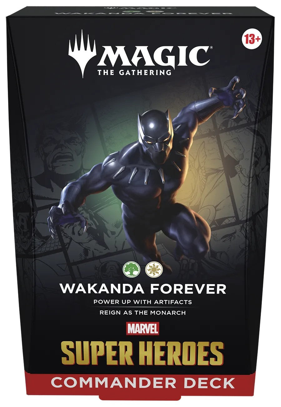 MTG Marvel Super Heroes Commander Deck Wakanda Forever EN