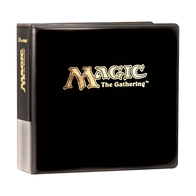 Ultra Pro Magic The Gathering Album Nero – Raccoglitore 3 Anelli per Carte TCG