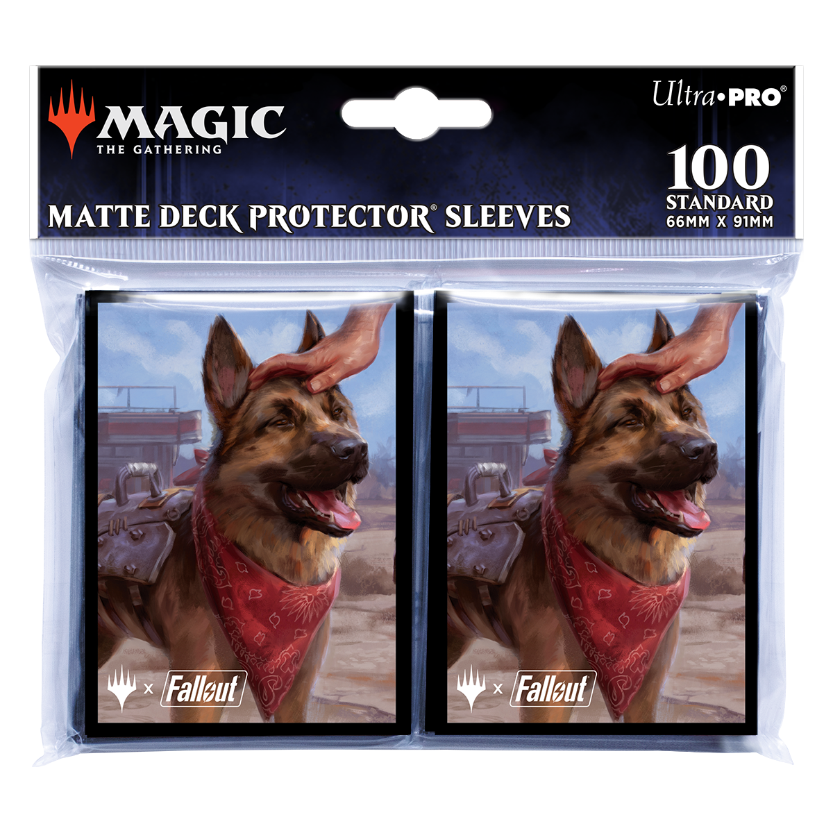 Ultra PRO - Deck Protector Sleeves Dogmeat Ever Loyal (100) - Magic: The Gathering Fallout