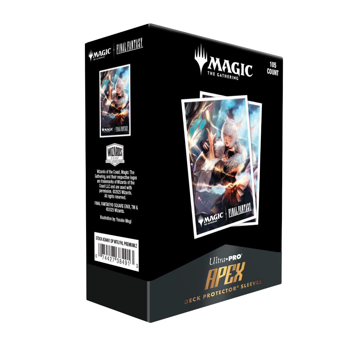 Ultra PRO Apex Sleeves – Magic: The Gathering Final Fantasy “Y'shtola Rhul" 105 bustine
