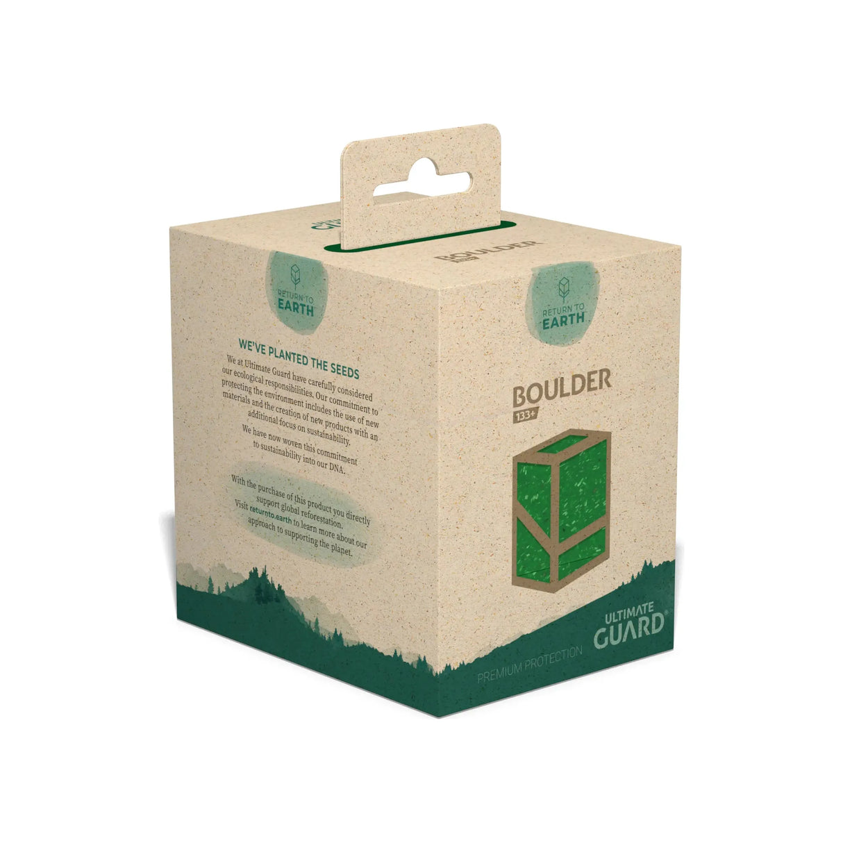Ultimate Guard - RTE Boulder 133+ Deck Box - Green