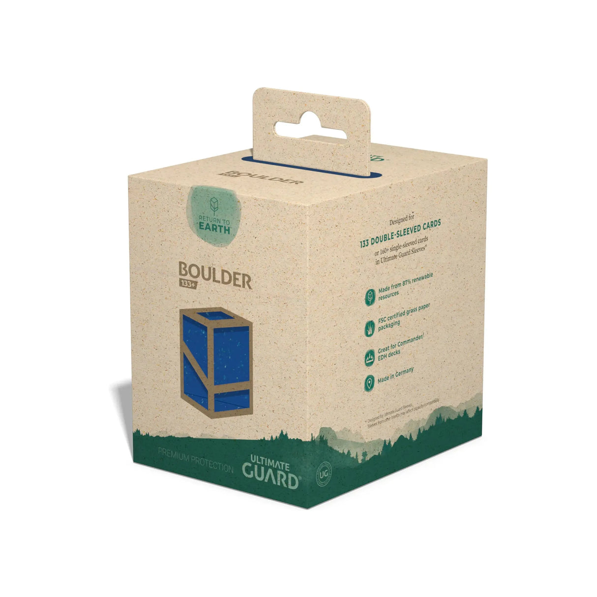 Ultimate Guard - RTE Boulder 133+ Deck Box - Blue