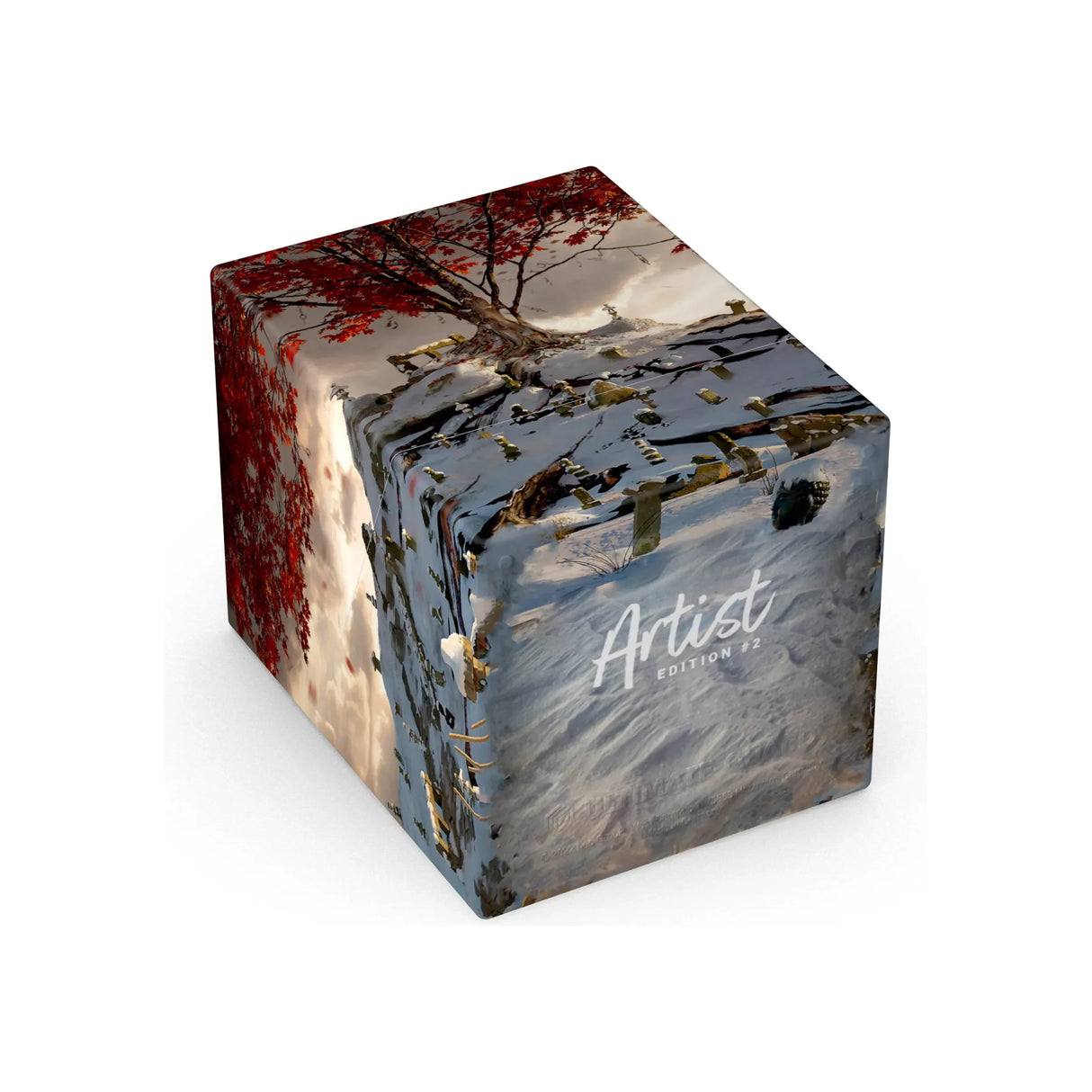 Ultimate Guard - RTE Boulder 100+ Deck Box - Artist Edition #2 Mario Renaud - In Icy Bloom