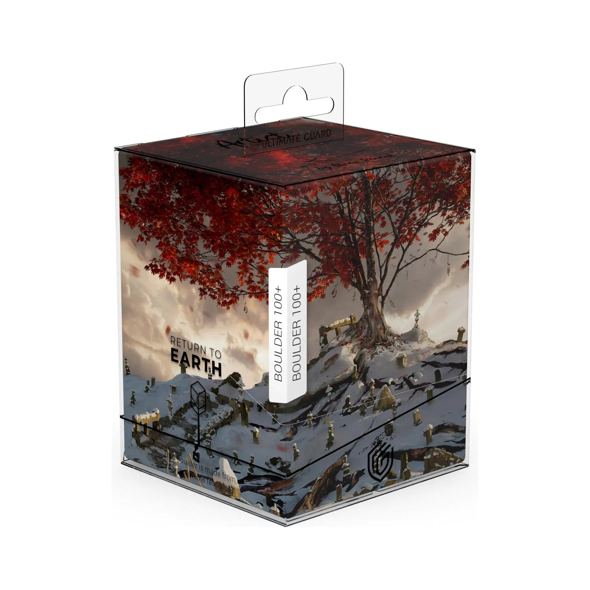 Ultimate Guard - RTE Boulder 100+ Deck Box - Artist Edition #2 Mario Renaud - In Icy Bloom