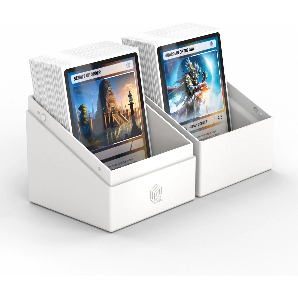 Ultimate Guard - Boulder 100+ Solid Deck Box White