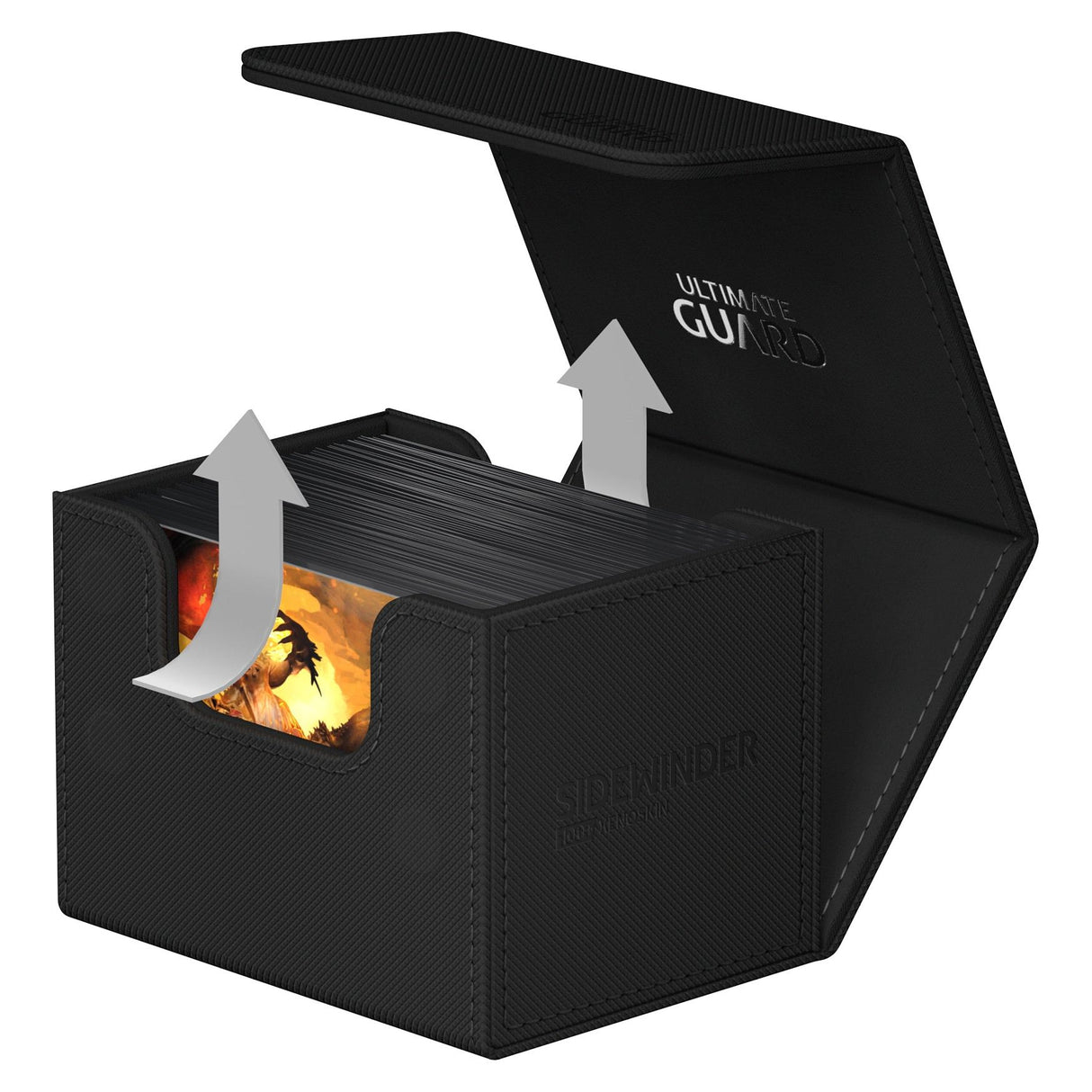 Ultimate Guard - Sidewinder 100+ Xenoskin Deck Box - Black
