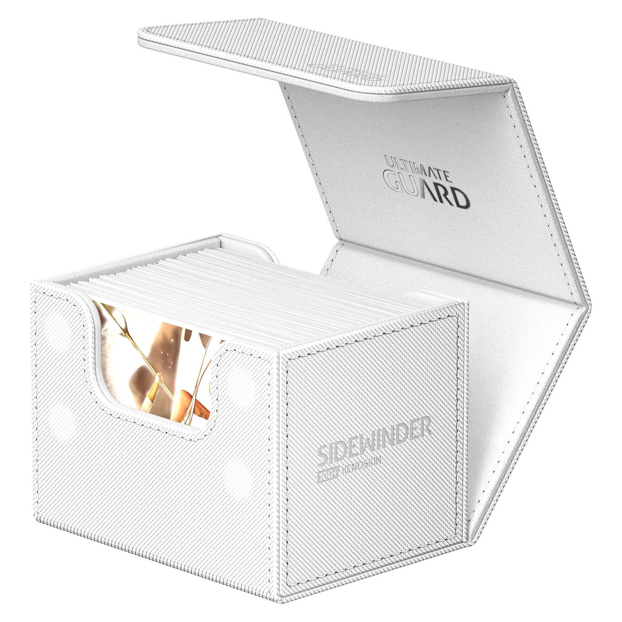 Ultimate Guard - Sidewinder 100+ Xenoskin Deck Box - White