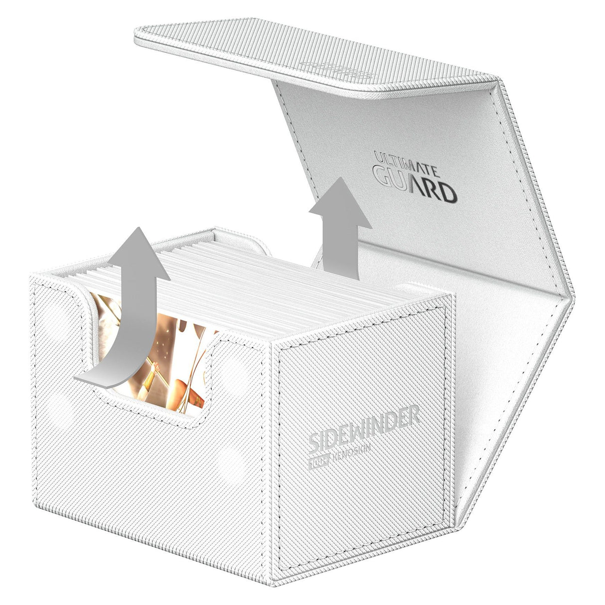 Ultimate Guard - Sidewinder 100+ Xenoskin Deck Box - White