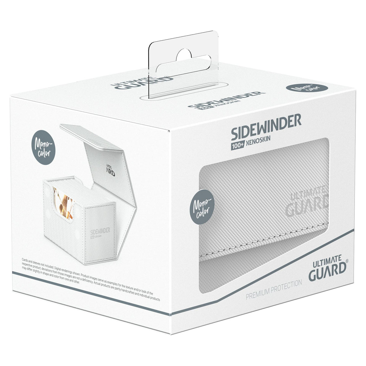 Ultimate Guard - Sidewinder 100+ Xenoskin Deck Box - White
