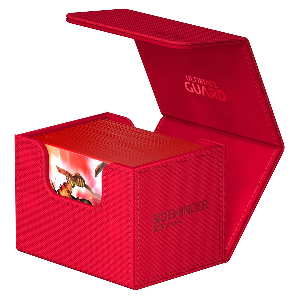 Ultimate Guard - Sidewinder 100+ Xenoskin Deck Box - Red