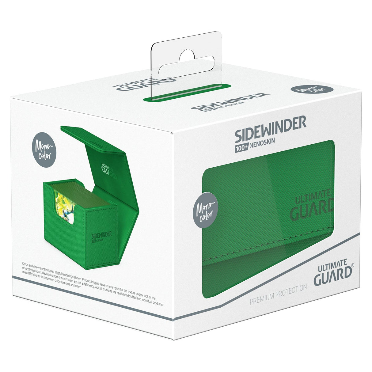 Ultimate Guard - Sidewinder 100+ Xenoskin Deck Box - Green