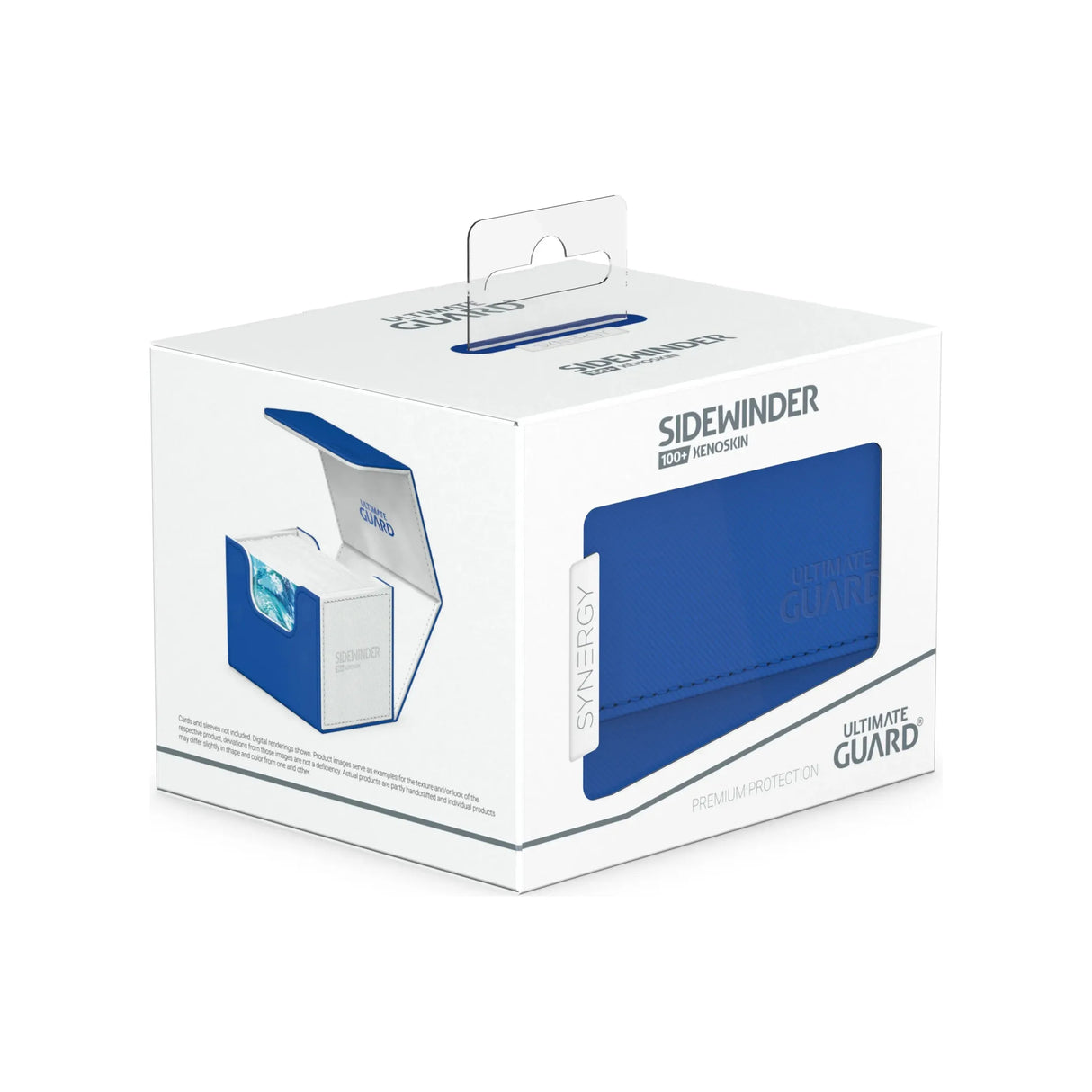 Ultimate Guard - Sidewinder 100+ SYNERGY Deck Box - Blue/White
