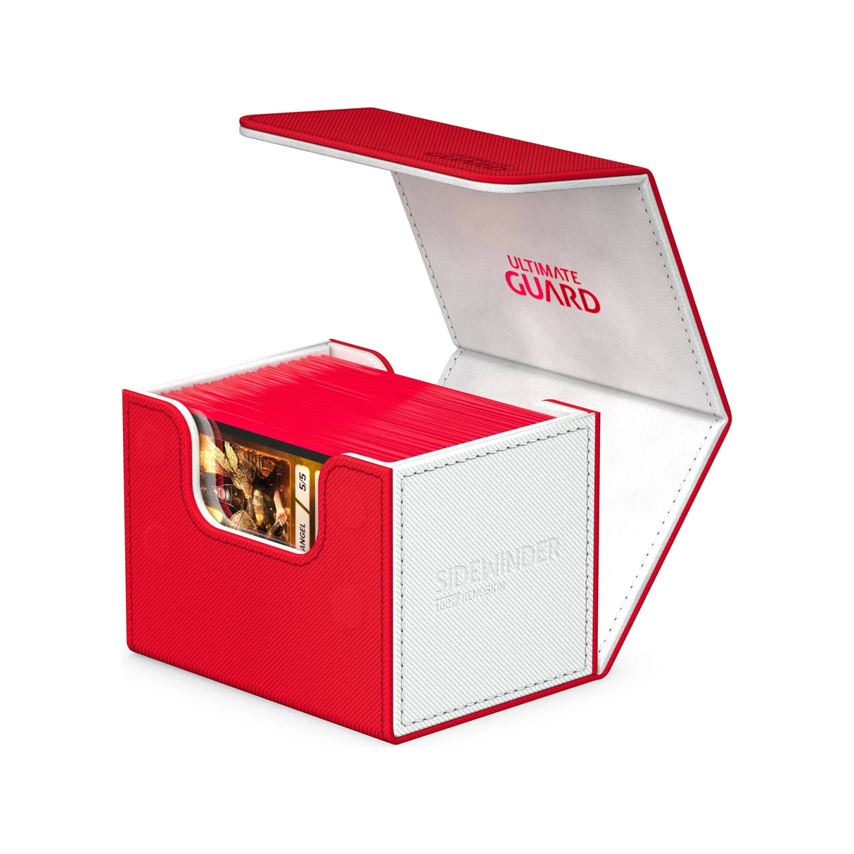 Ultimate Guard - Sidewinder 100+ SYNERGY Deck Box - Red/White
