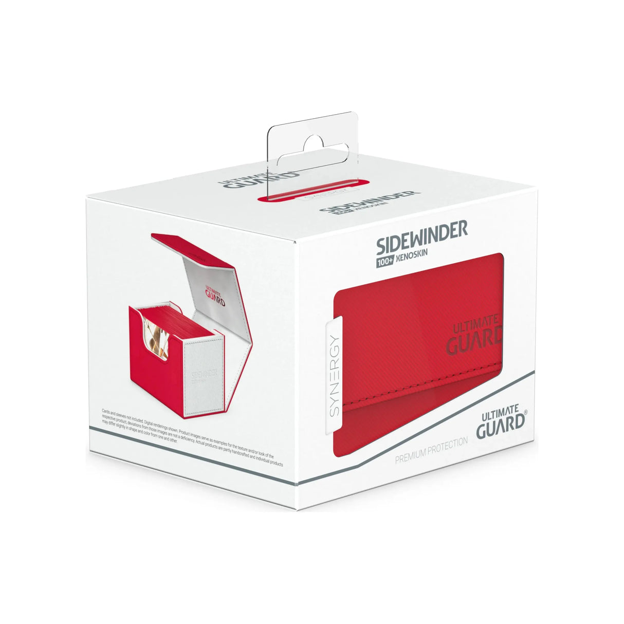 Ultimate Guard - Sidewinder 100+ SYNERGY Deck Box - Red/White