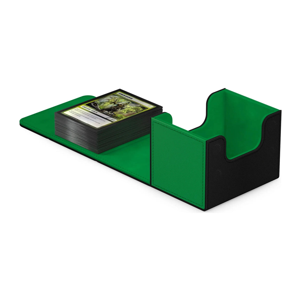 Ultimate Guard - Sidewinder 100+ SYNERGY Deck Box - Black/Green