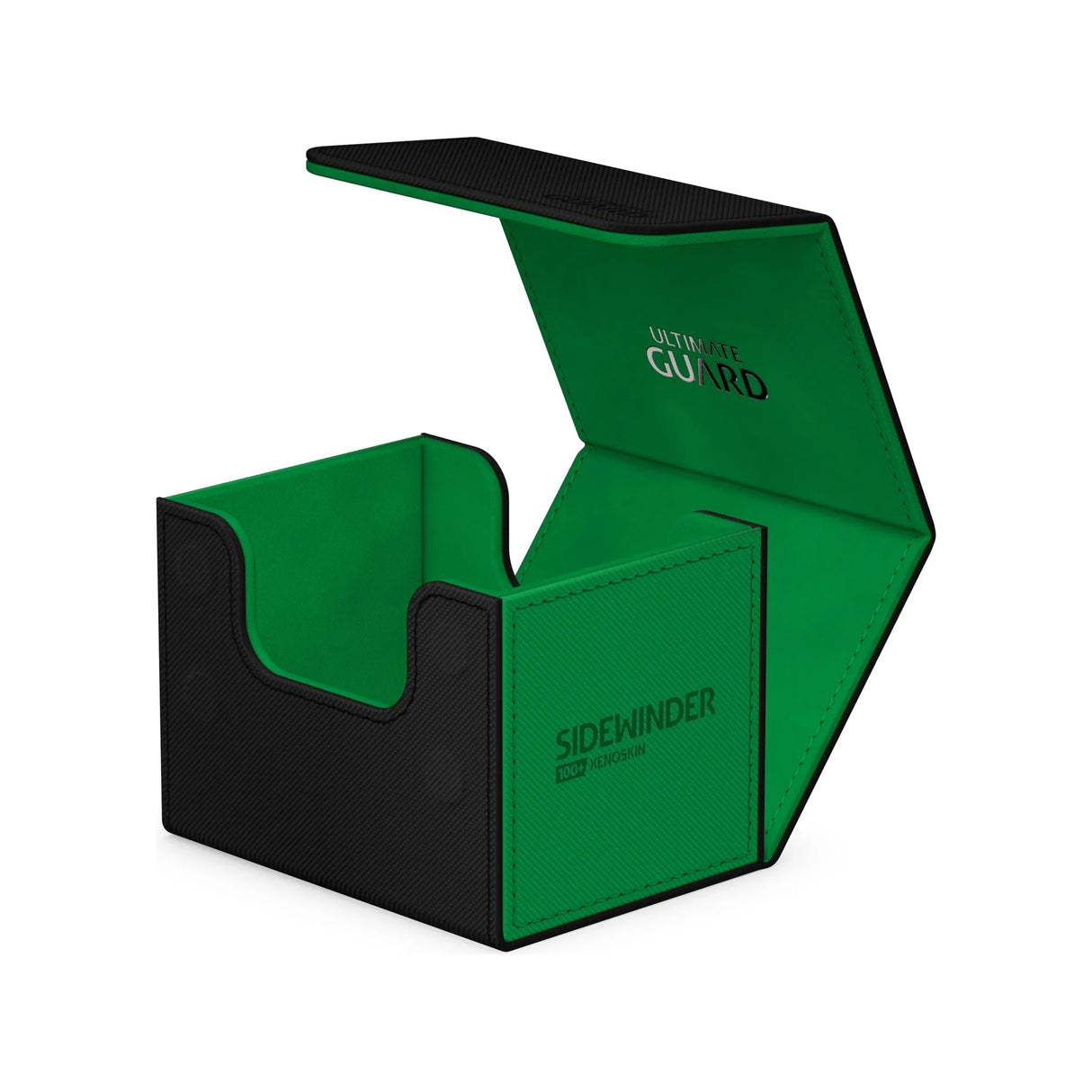 Ultimate Guard - Sidewinder 100+ SYNERGY Deck Box - Black/Green