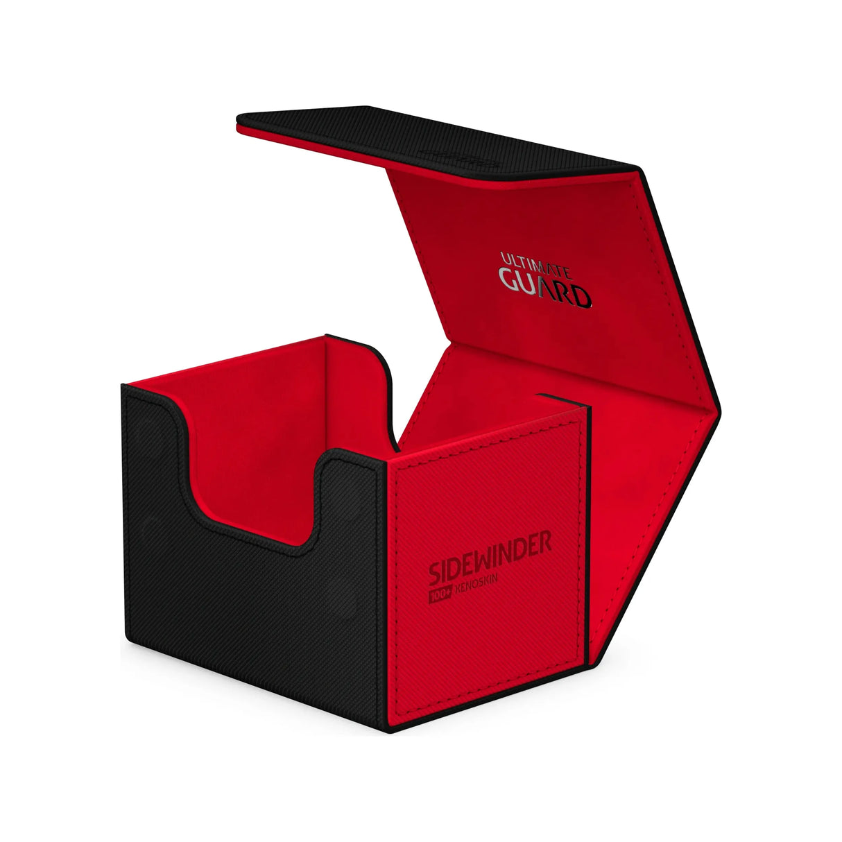 Ultimate Guard - Sidewinder 100+ SYNERGY Deck Box - Black/Red