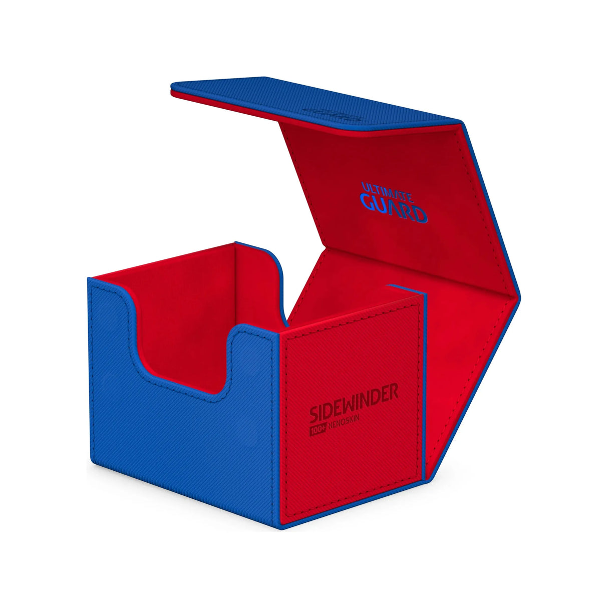 Ultimate Guard - Sidewinder 100+ SYNERGY Deck Box - Blue/Red